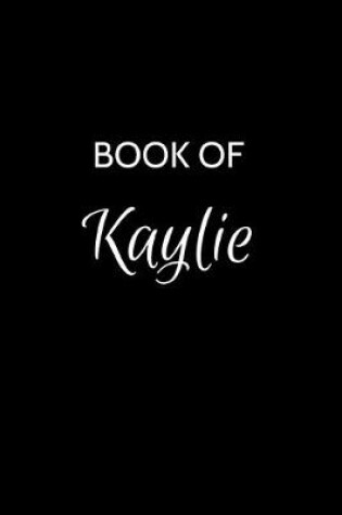 Cover of Book of Kaylie