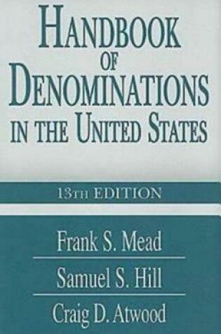 Cover of Handbook of Denomination in the United States