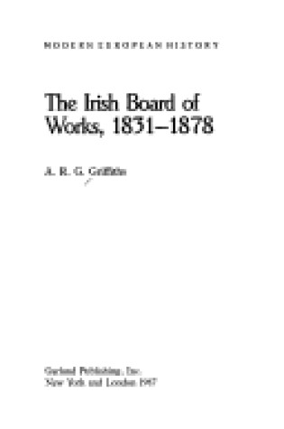 Cover of The Irish Board of Works