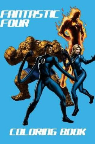 Cover of Fantastic Four Coloring Book