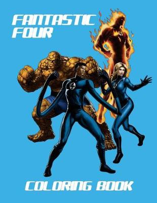 Cover of Fantastic Four Coloring Book