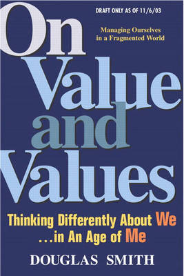 Book cover for On Value and Values