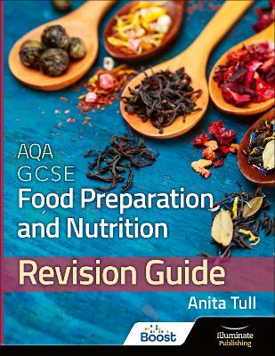 Book cover for AQA GCSE Food Preparation & Nutrition: Revision Guide