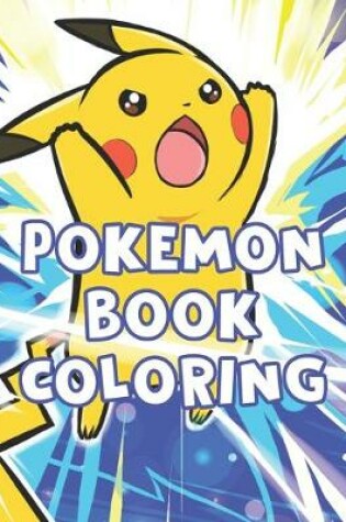 Cover of Pokemon Book Coloring