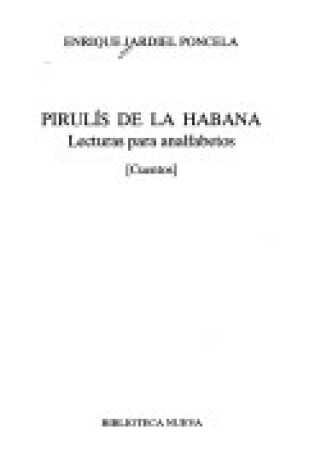 Cover of Pirulis de la Habana