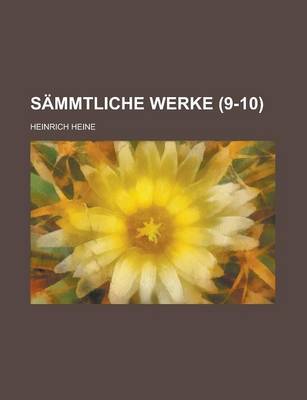 Book cover for Sammtliche Werke (9-10)