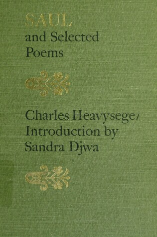 Cover of Saul and Selected Poems