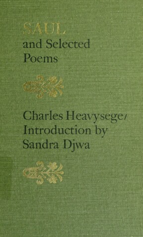 Book cover for Saul and Selected Poems