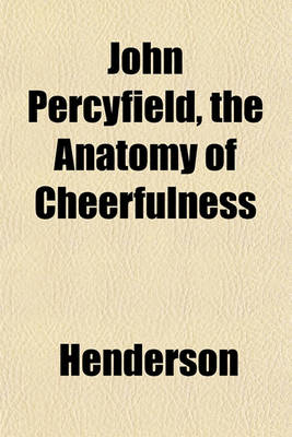 Book cover for John Percyfield, the Anatomy of Cheerfulness