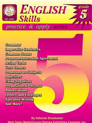 Book cover for English Skills, Grade 5