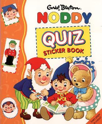 Book cover for Noddy Quiz Sticker Book