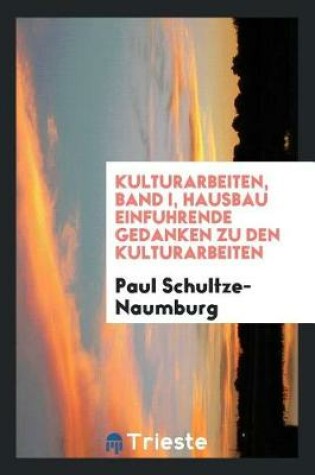 Cover of Kulturarbeiten