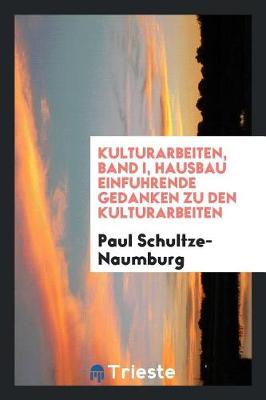 Book cover for Kulturarbeiten