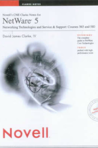 Cover of Novell's CNE Clarke Notes for Netware 5