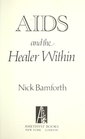 Book cover for AIDS and the Healer within