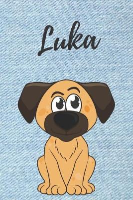 Book cover for Luka Hund-Malbuch / Notizbuch / Tagebuch