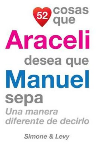 Cover of 52 Cosas Que Araceli Desea Que Manuel Sepa