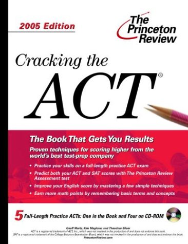 Book cover for Cracking the Act with Sample Tests