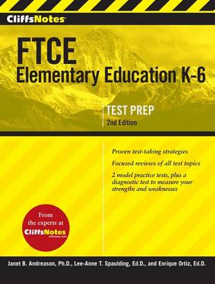 Book cover for Cliffsnotes FTCE Elementary Education K-6, 2nd Edition