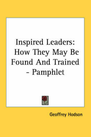 Cover of Inspired Leaders