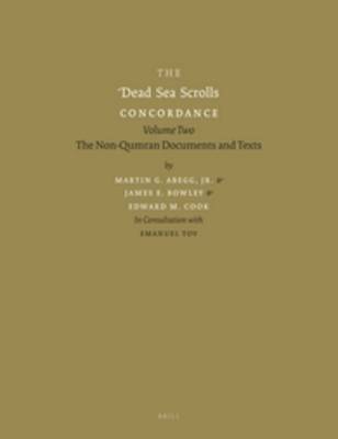 Book cover for The Dead Sea Scrolls Concordance, Volume 2