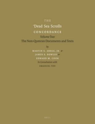 Cover of The Dead Sea Scrolls Concordance, Volume 2