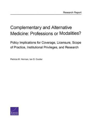 Cover of Complementary and Alternative Medicine