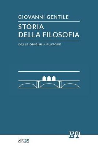 Cover of Storia della filosofia dalle origini a Platone