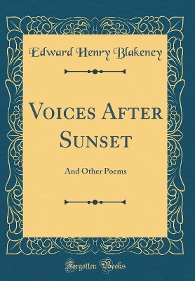 Book cover for Voices After Sunset