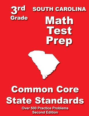 Book cover for South Carolina 3rd Grade Math Test Prep