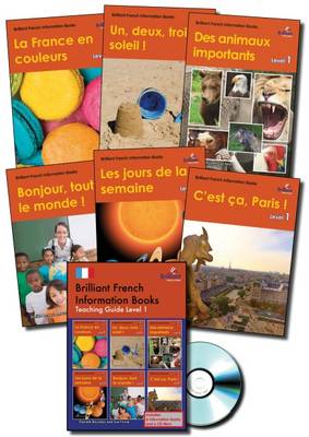 Book cover for Brilliant French Information Books pack - Level 1
