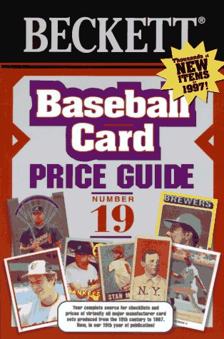 Book cover for Baseball Cards, 19th Edition