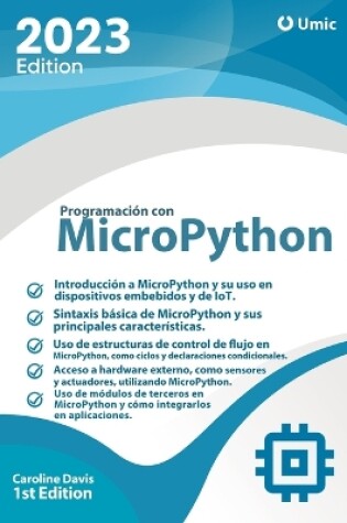 Cover of Programación con MicroPython