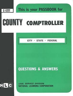 Book cover for County Comptroller