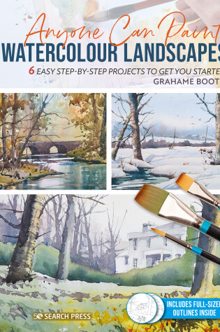 Cover of Anyone Can Paint Watercolour Landscapes