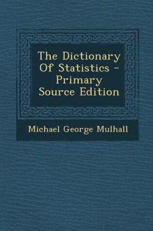 Cover of The Dictionary of Statistics