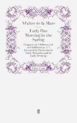 Book cover for Early One Morning in the Spring
