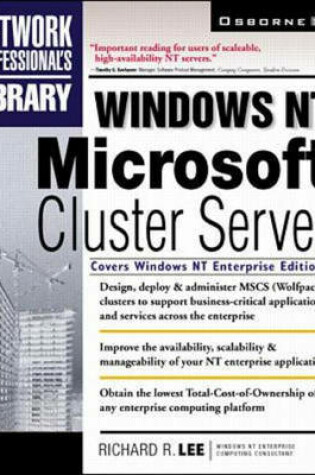 Cover of Windows NT Microsoft Cluster Server