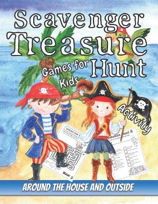 Book cover for Scavenger Treasure Hunt Activity Games
