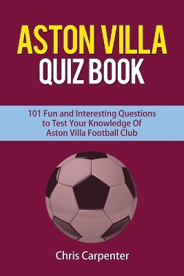 Book cover for Aston Villa Quiz Book