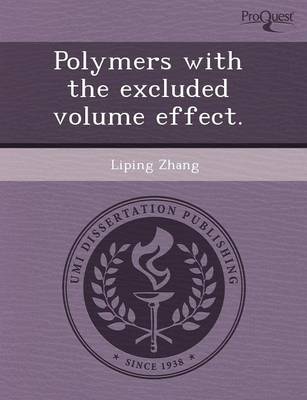 Book cover for Polymers with the Excluded Volume Effect