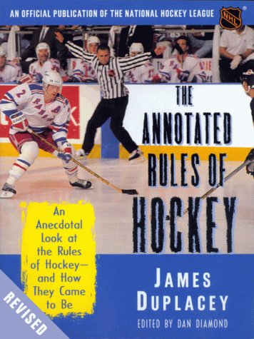 Book cover for The Annotated Rules of Hockey