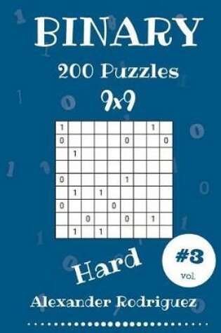 Cover of Binary Puzzles - Hard 200 vol. 3