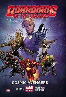Book cover for Guardians of the Galaxy Volume 1: Cosmic Avengers (Marvel Now)