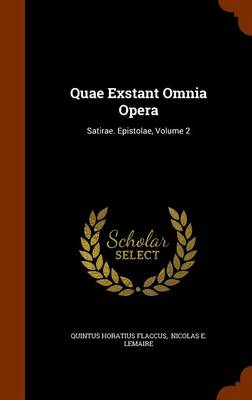 Book cover for Quae Exstant Omnia Opera