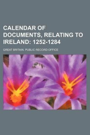 Cover of Calendar of Documents, Relating to Ireland