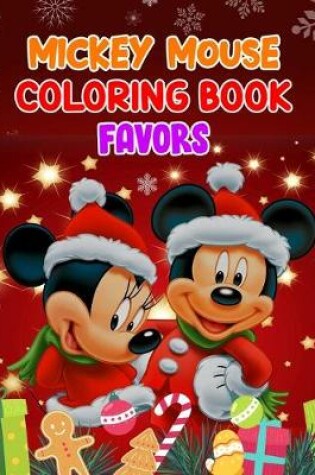 Cover of Mickey Mouse Coloring Book Favors