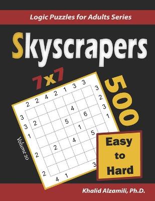 Book cover for Skyscrapers Puzzle Book