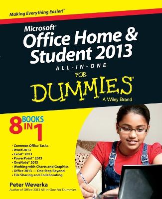 Book cover for Microsoft Office Home and Student Edition 2013 All-in-One For Dummies