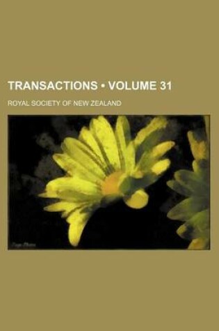 Cover of Transactions (Volume 31)